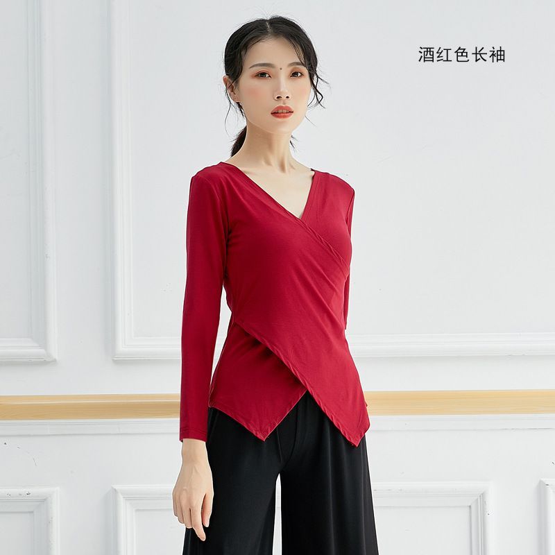 Winkplay - Asymmetrische zoom V-hals dans T-shirt