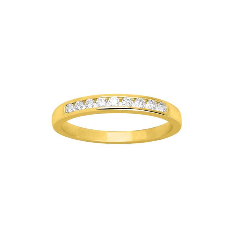 Bague Femme - Oxyde de zirconium - Or 18 Carats