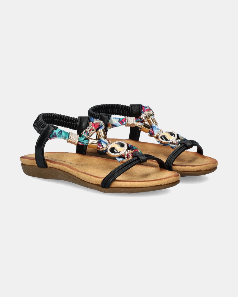 Dolcis Sandalen  - zwart