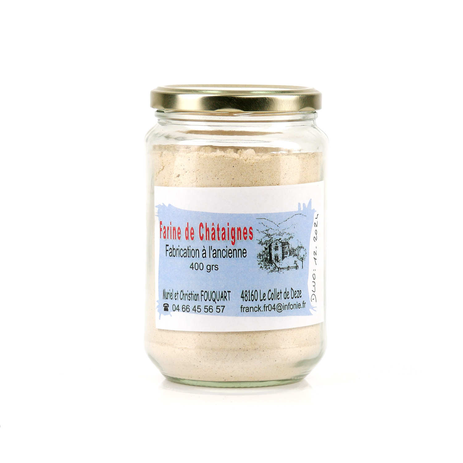 Farine de châtaigne artisanale des Cévennes - Muriel et Christian Fouquart