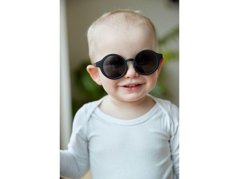 Filibabba Kinder-Sonnenbrille 1-3 Jahre Black Sonnenbrille mit UV-Filter 400 für 100% Schutz vor UV-Strahlung