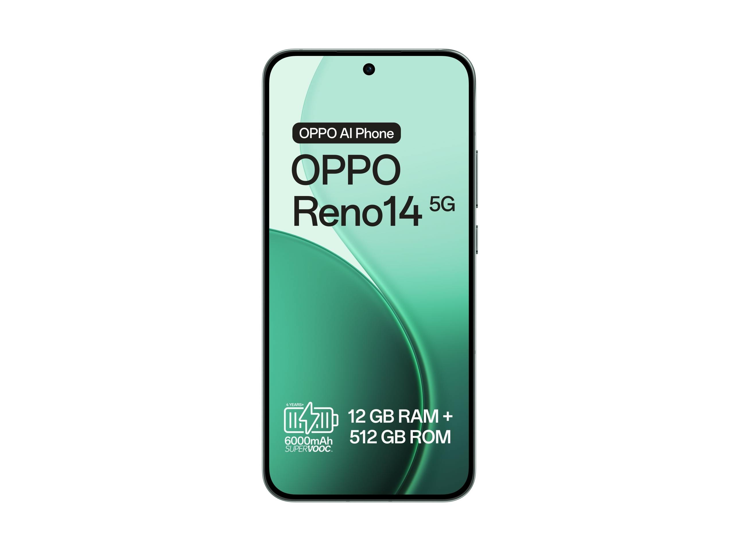 SMARTPHONE OPPO RENO14 5G 12/512GB VERDE