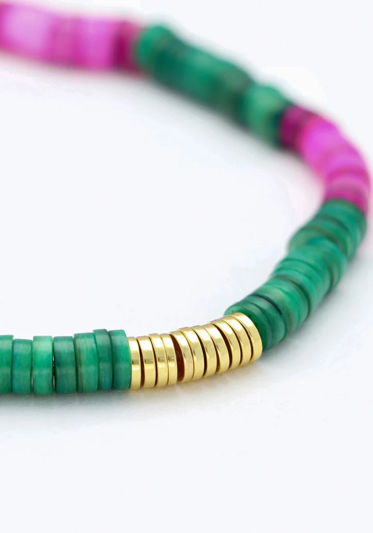 NOTRE-V roze notre-v ketting omss23-024