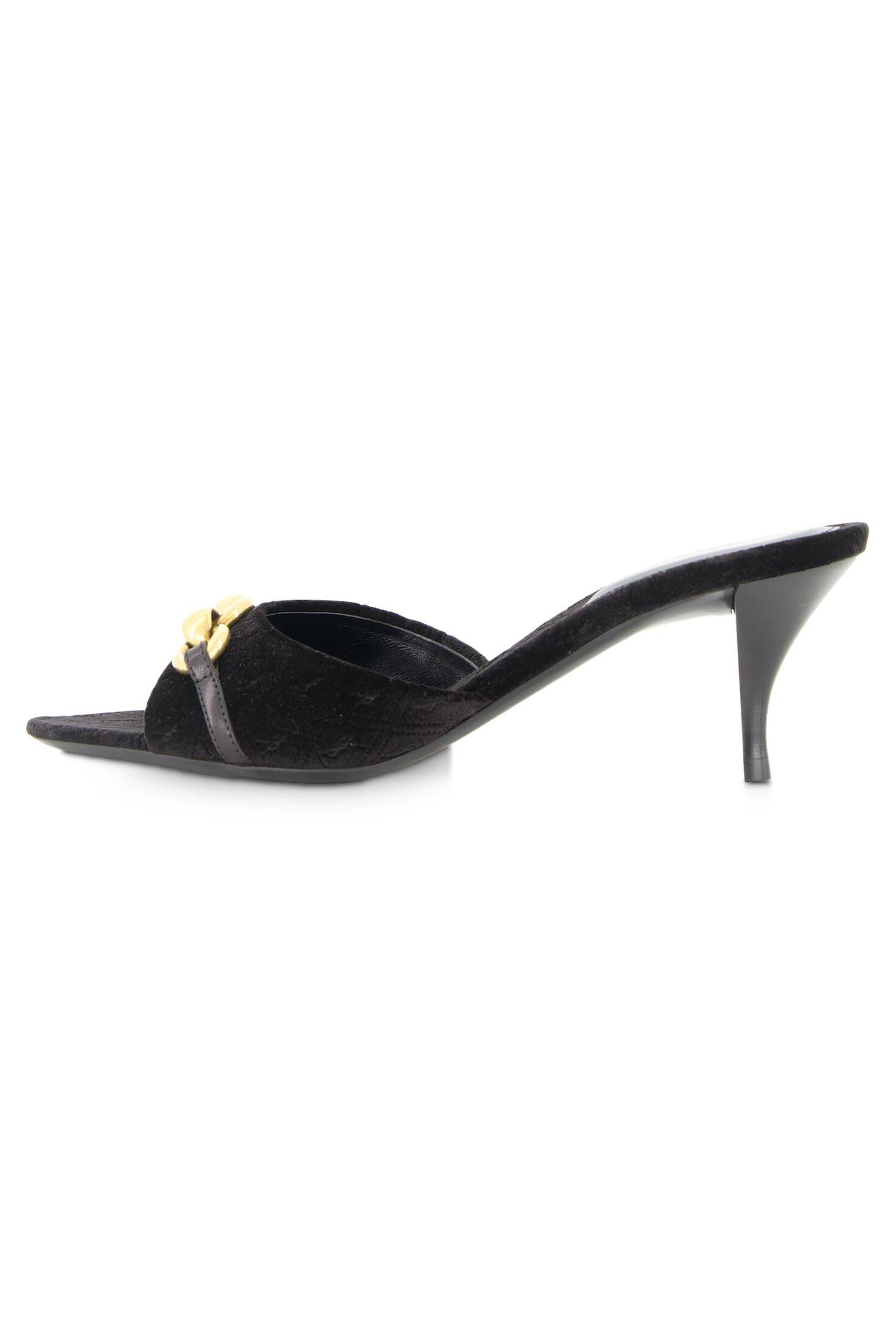 Saint Laurent| Damen Peeptoe-Pantoletten LE MAILLON MULES