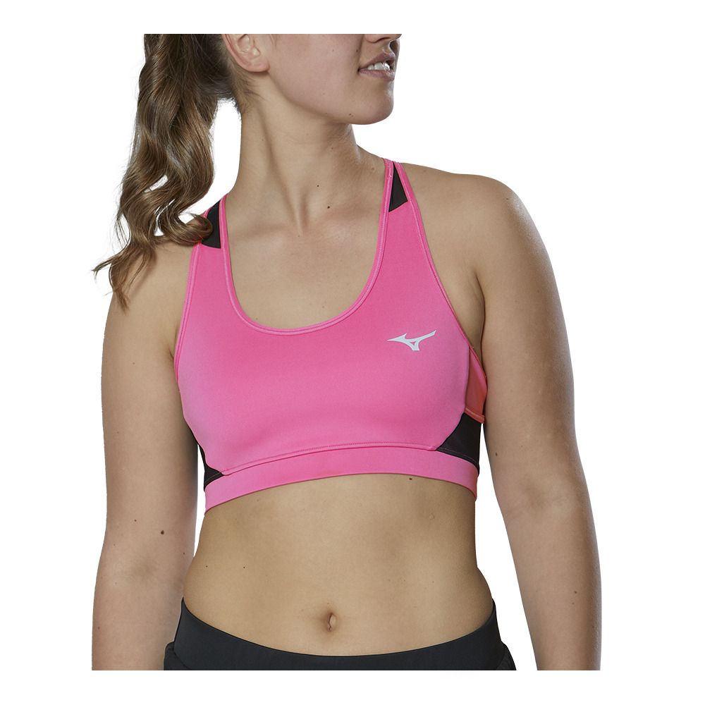 Mizuno ALPHA - Brassière Femme wild orchid