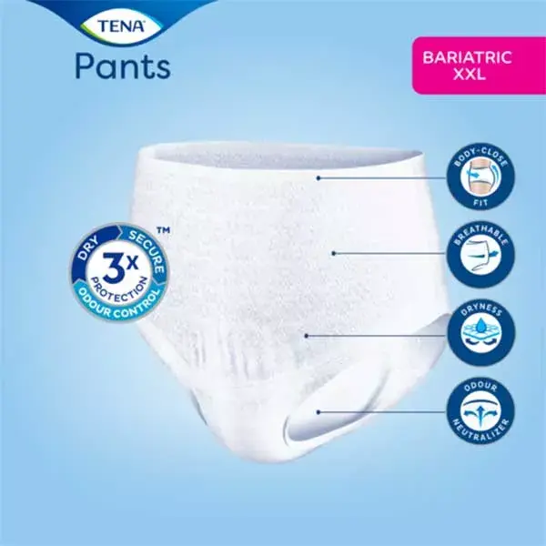 Tena Pants Bariatric Plus XXL