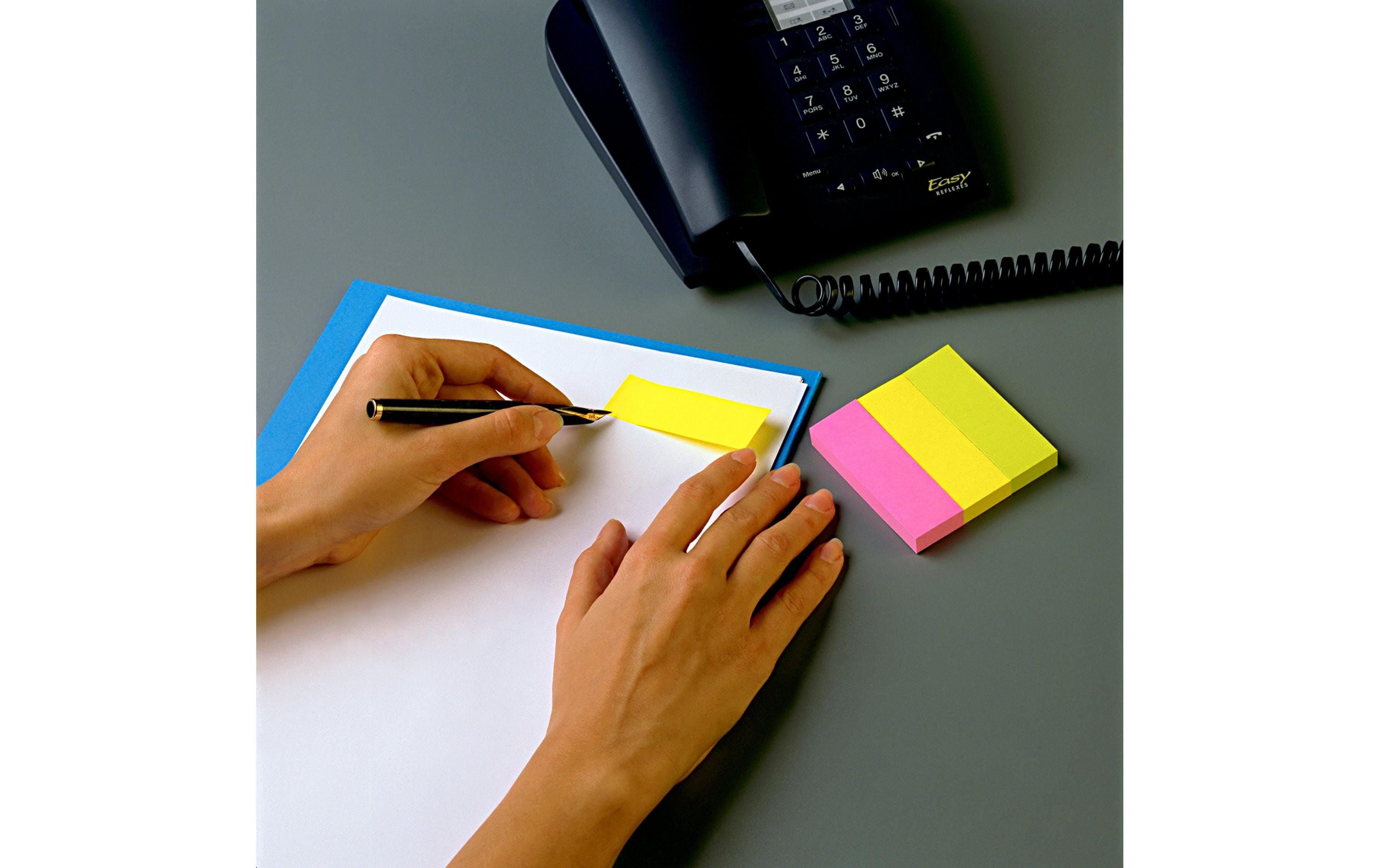 Page Marker Post-it Index aus Papier 3 x 100 StückPost-it Index Marker aus Papier