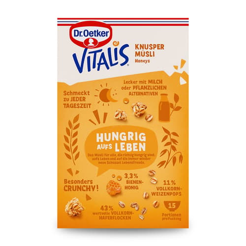 Vitalis Knuspermüsli Honeys