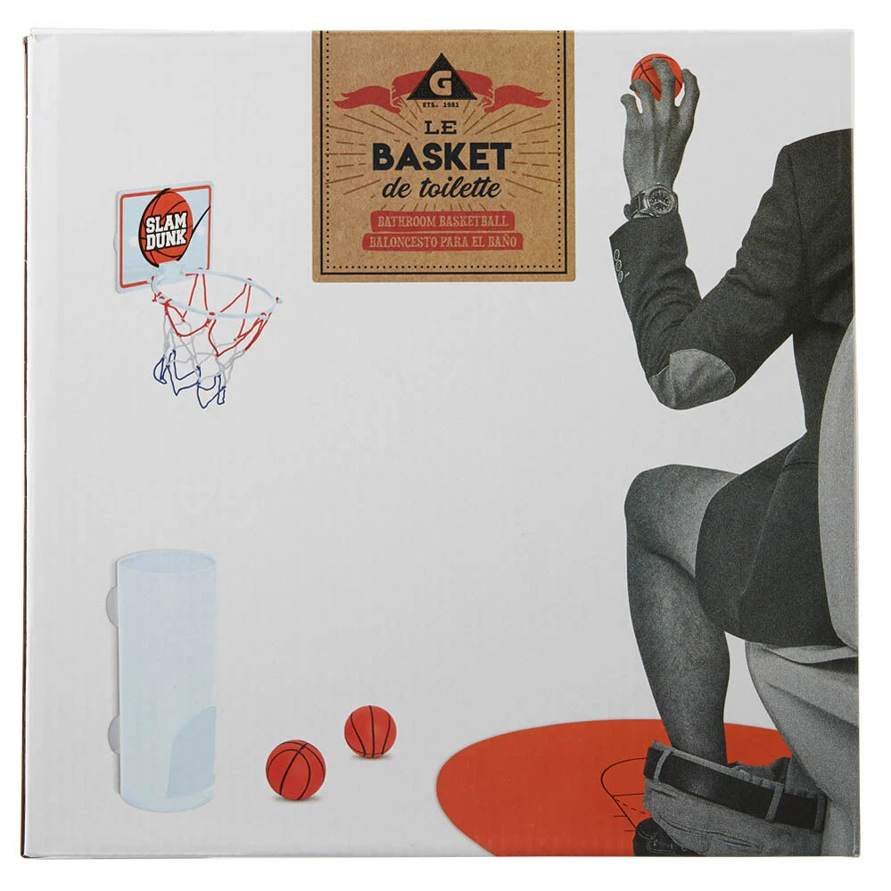 Jeu basket de toilettes