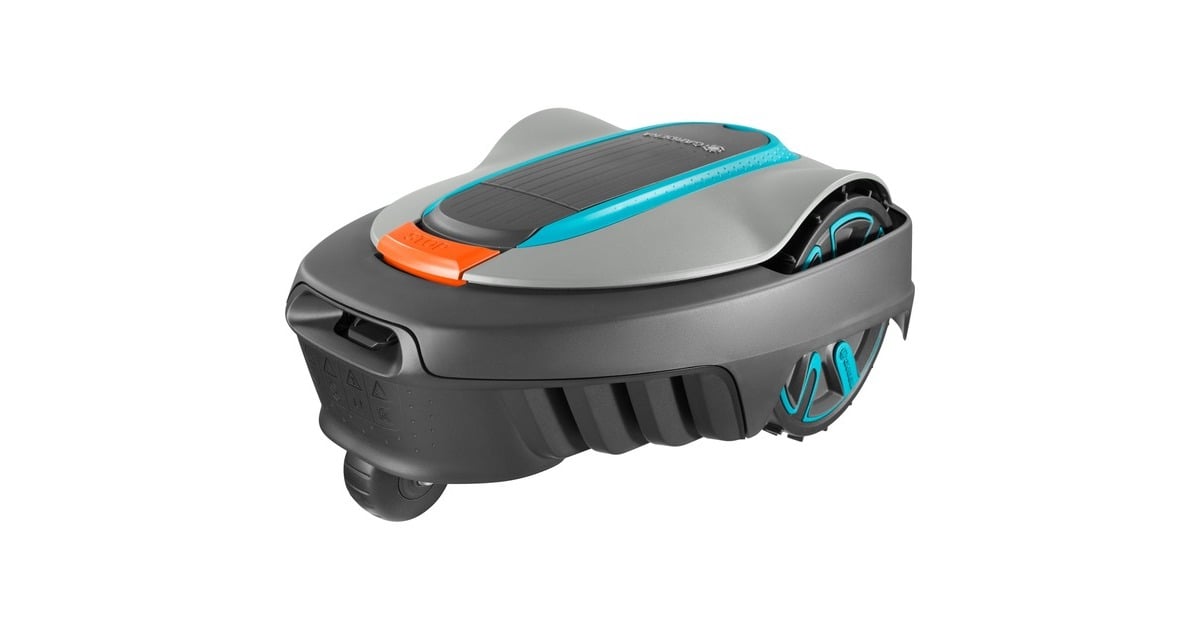 GARDENARobotmaaier SILENO city 250  (Grijs/turquoise, 15001-26, 250 m², Li-ion accu inbegrepen, Bluetooth)