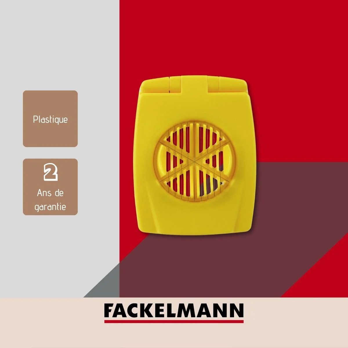 Coupe oeuf 2 en 1 Colors Edition Fackelmann