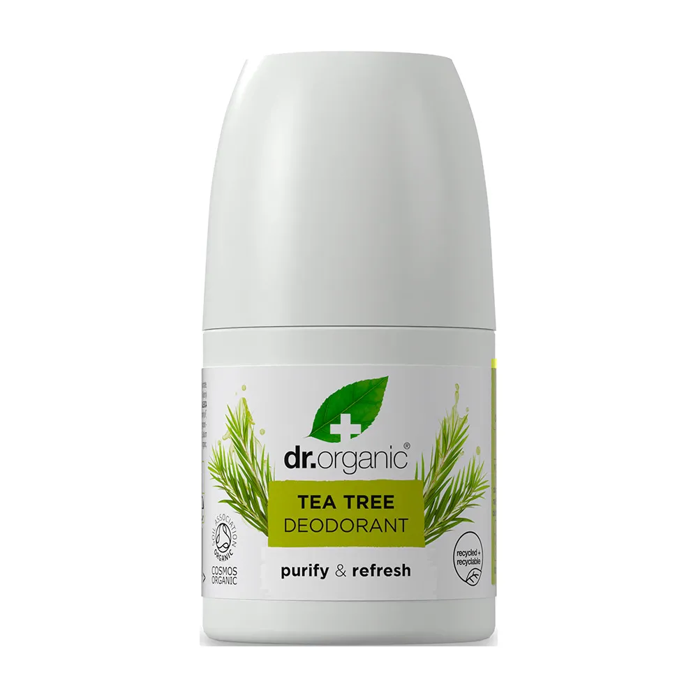 Dr. Organic Tea Tree Roll-On Deodorant - 50 ml