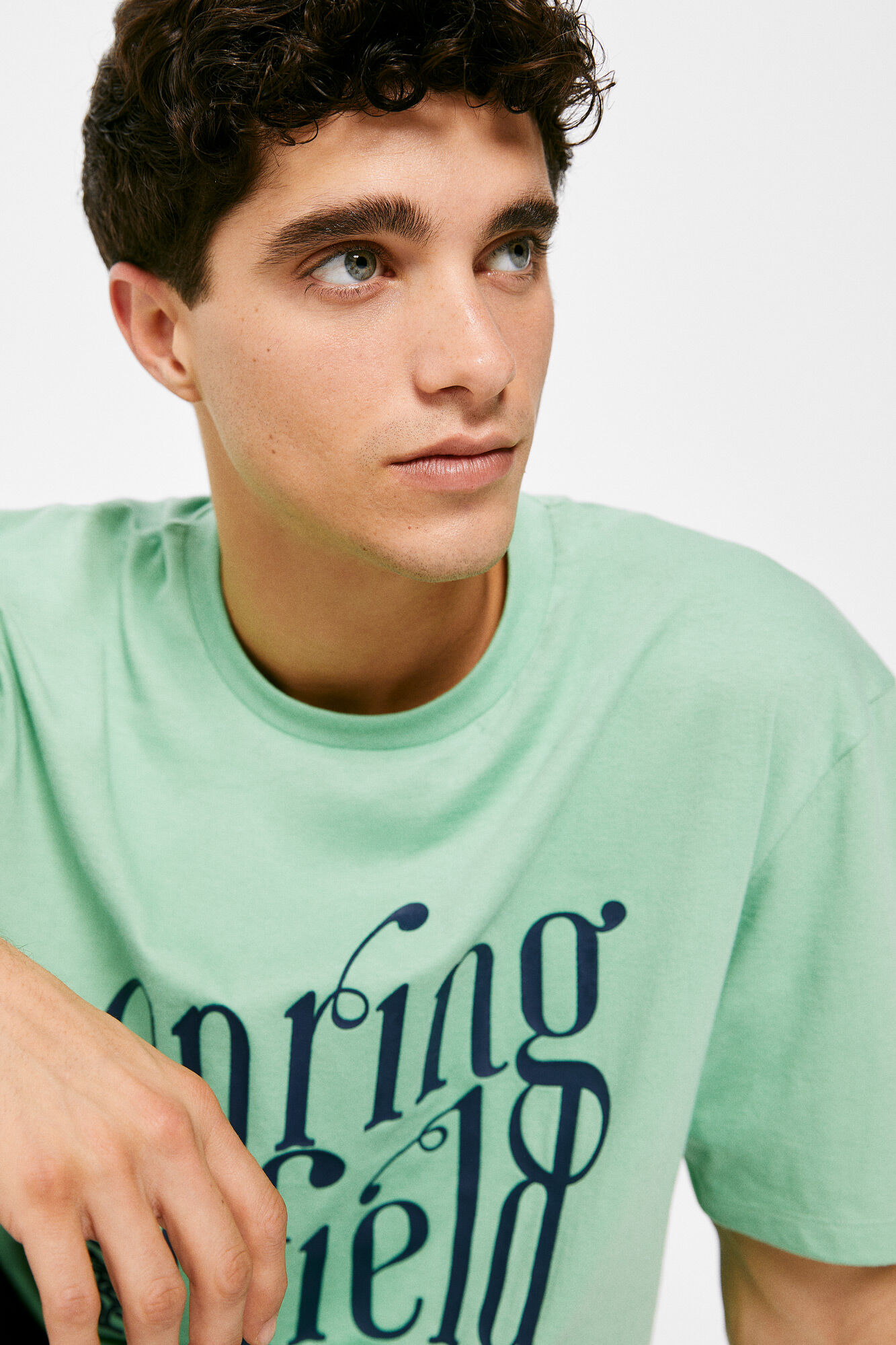 Camiseta Springfield - verde