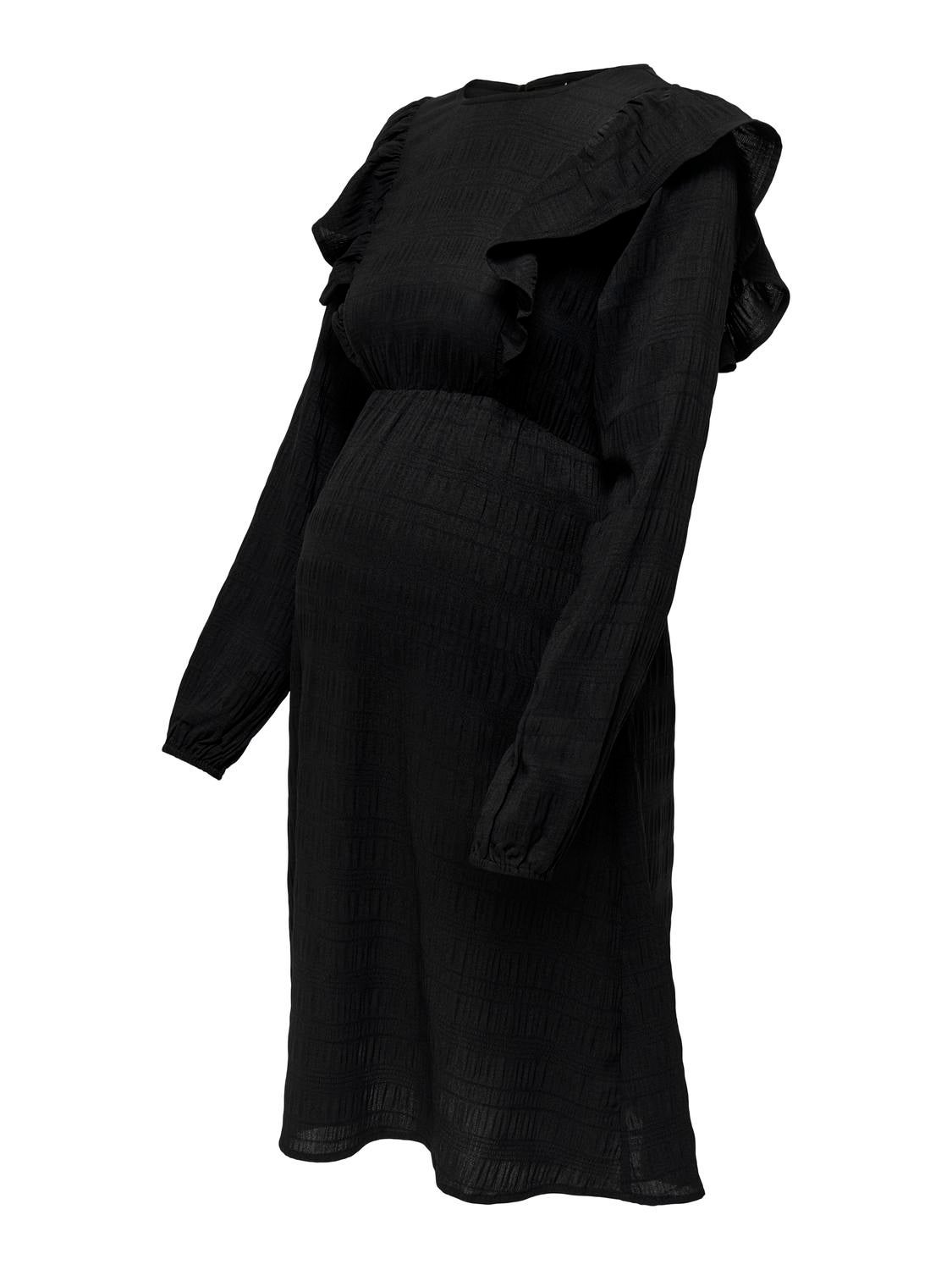 OLMDALLORA Kurzes Kleid Black