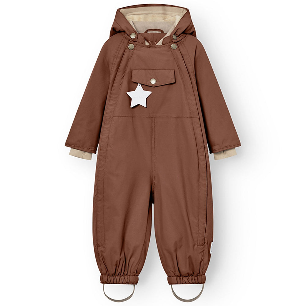 Køb Mini A ture Rootbeer brown Wisti Fleece Flyverdragt