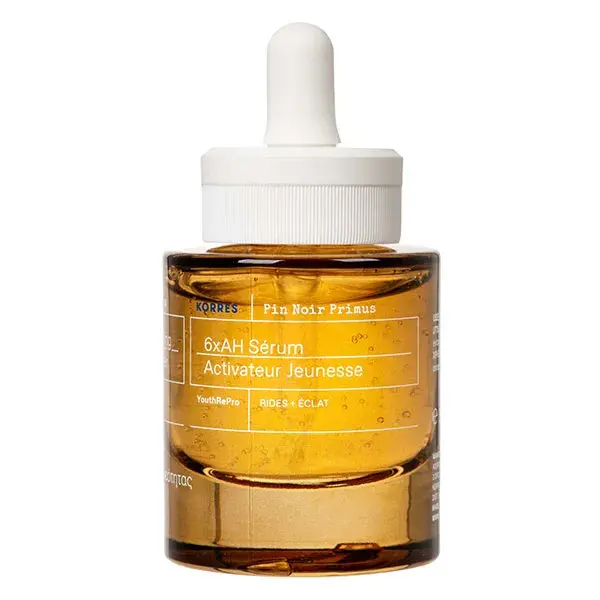 Sérum Facial Korres BLACK PINE PRIMUS 6xAH 30ml - Ativador da Juventude