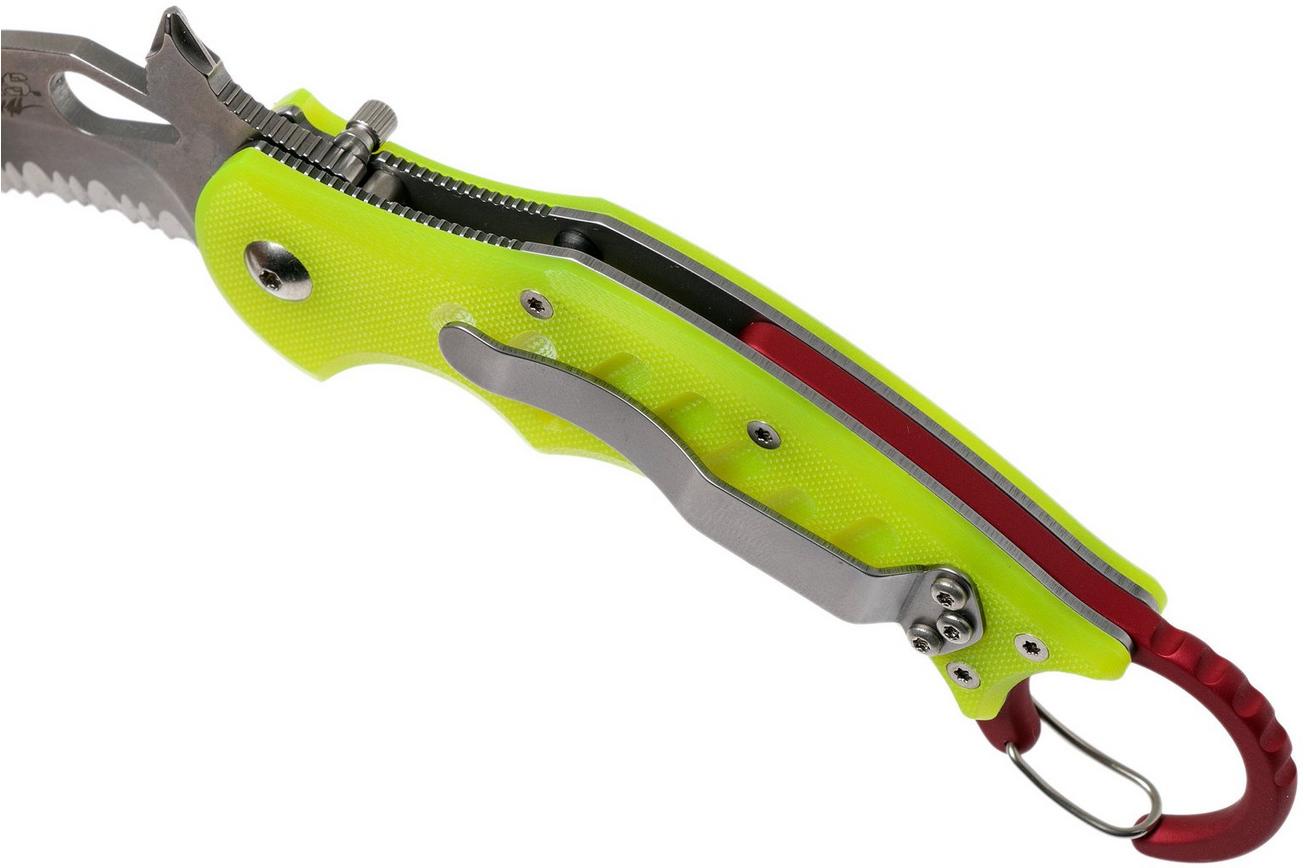 Fox Mini Karambit Rescue FX-599RSY Yellow karambitmes