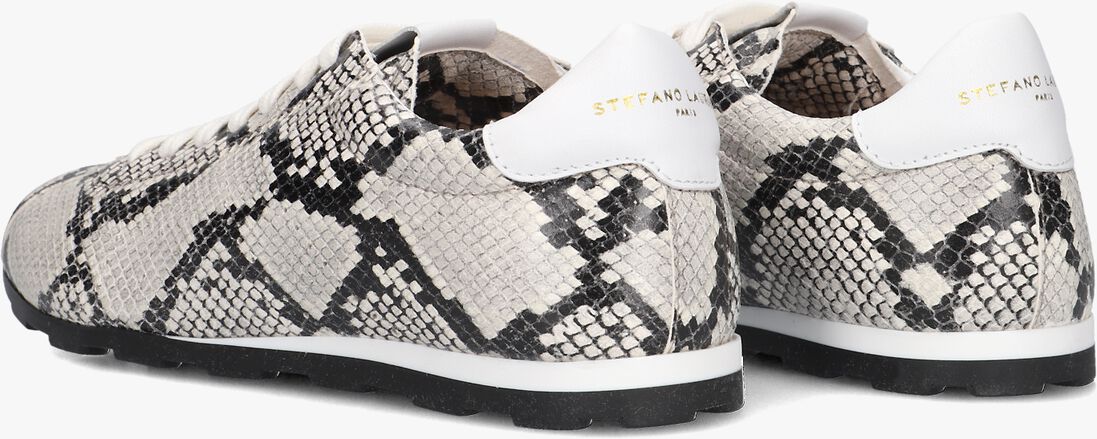 grijze stefano lauran lage sneakers 1slick100