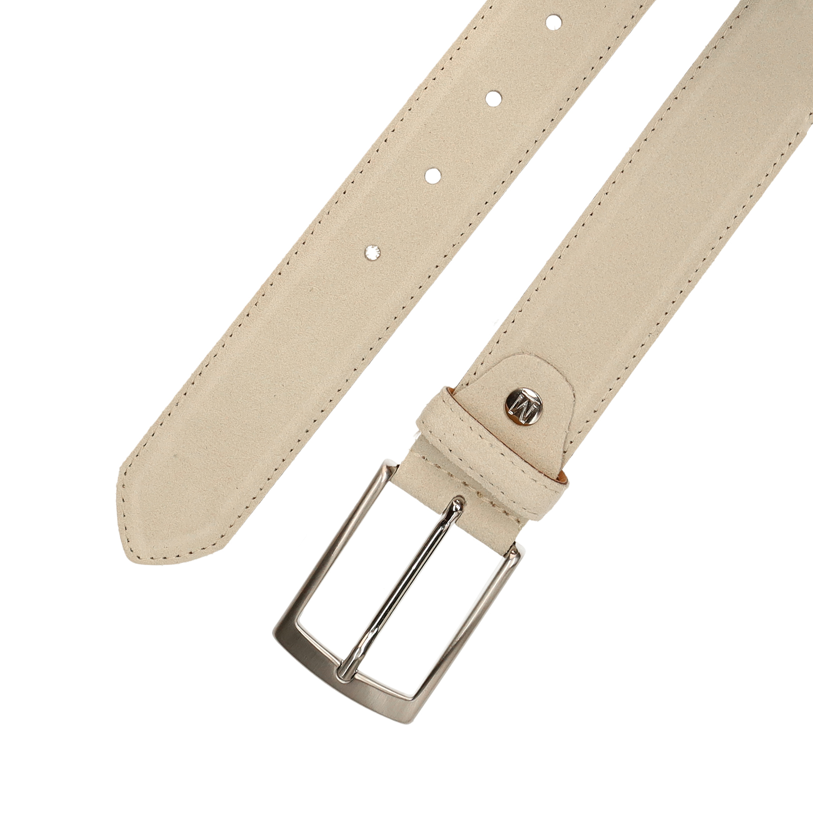 Beige suède riem