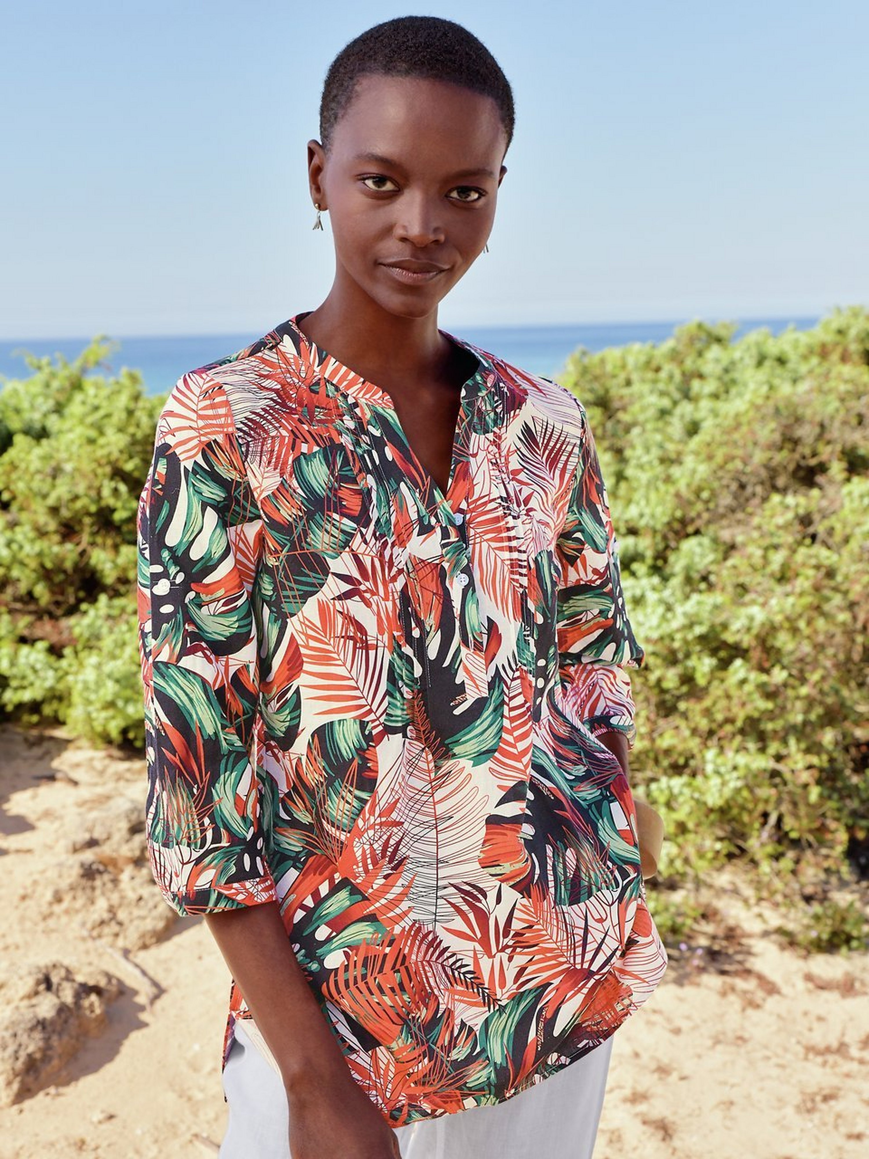Tunika mit 3/4-Arm