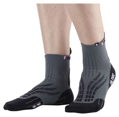 Chaussettes De Running Monnet Run Ultra Gris
