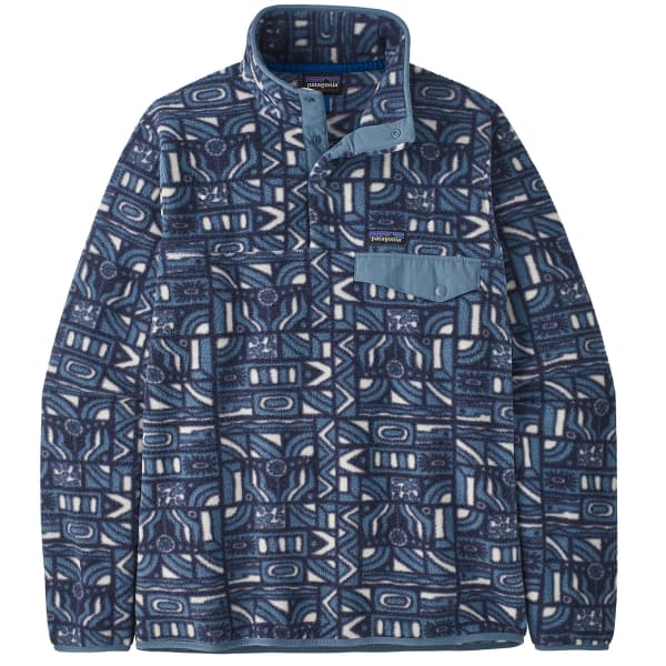 Sweat polaire PATAGONIA M'S LW SYNCH SNAP-T P/O NEW VISIONS NEW VISIONS: NEW NAVY