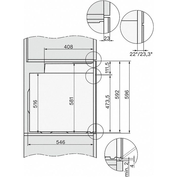Miele Einbau-Herd H 2265-1 EP Active Edelstahl CleanSteel
