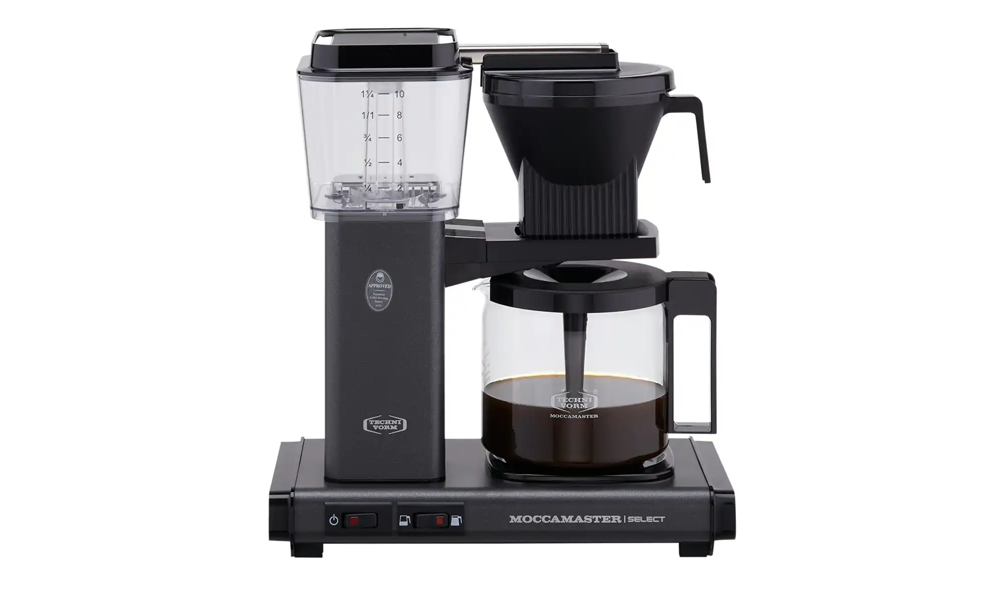 Moccamaster Kaffeautomat KBG Select Stone Grey