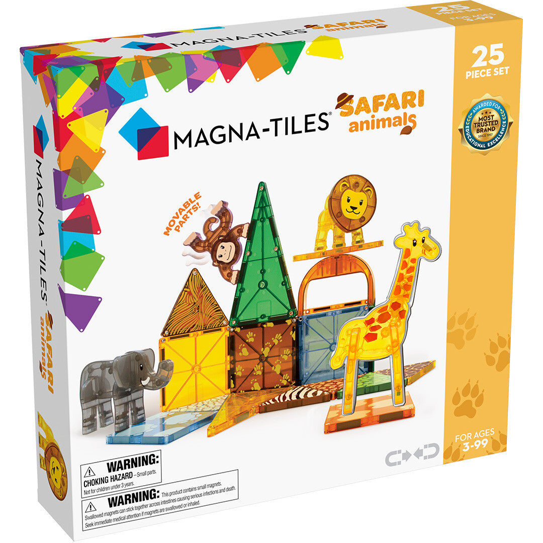 MAGNA-TILES safari animals - 25st