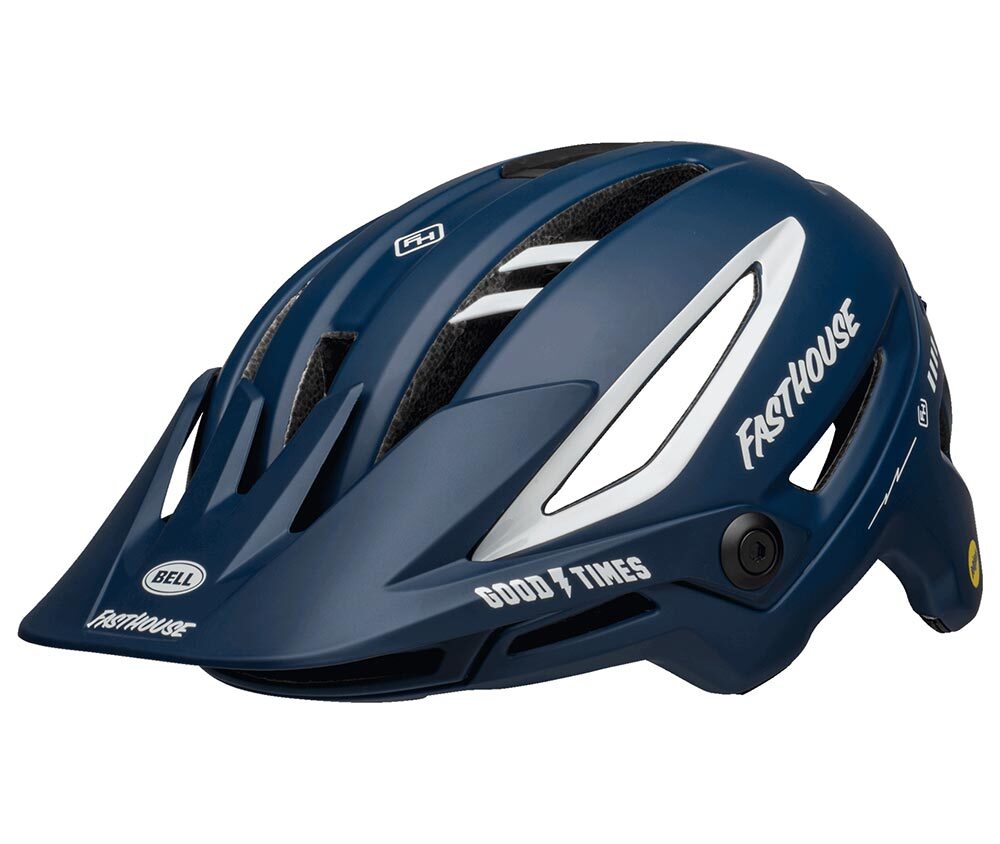 Bell Sixer MIPS MTB Fietshelm Blauw/Wit