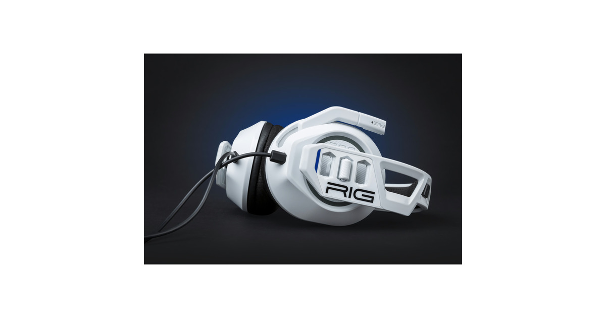 NaconRIG 300 PRO HS over-ear gaming headset  (Wit, PlayStation 4, PlayStation 5, Xbox, Nintendo Switch, Pc)