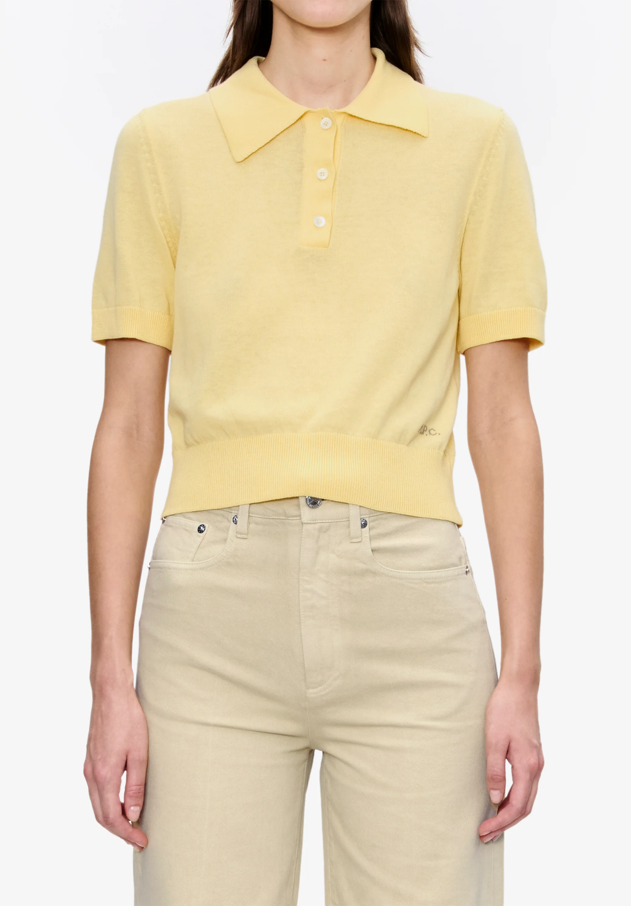 polo - Jaune clair