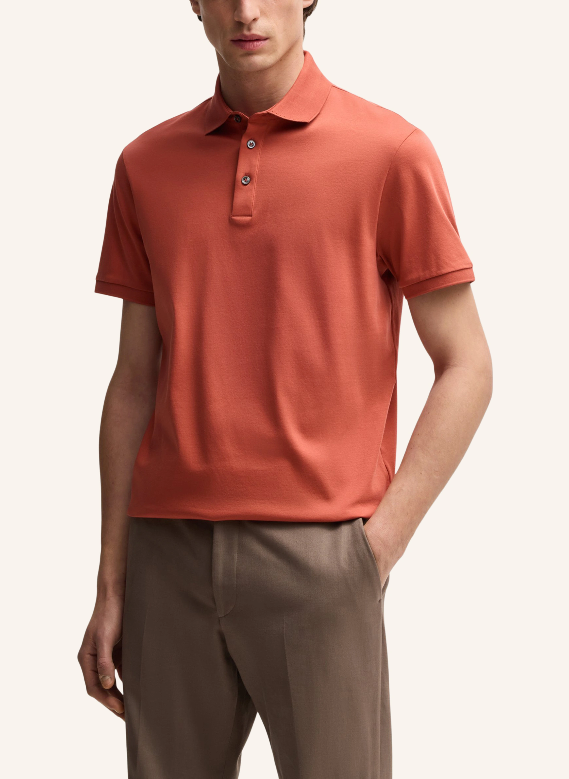 BOSS Poloshirt L-PERRY 14 Regular Fit