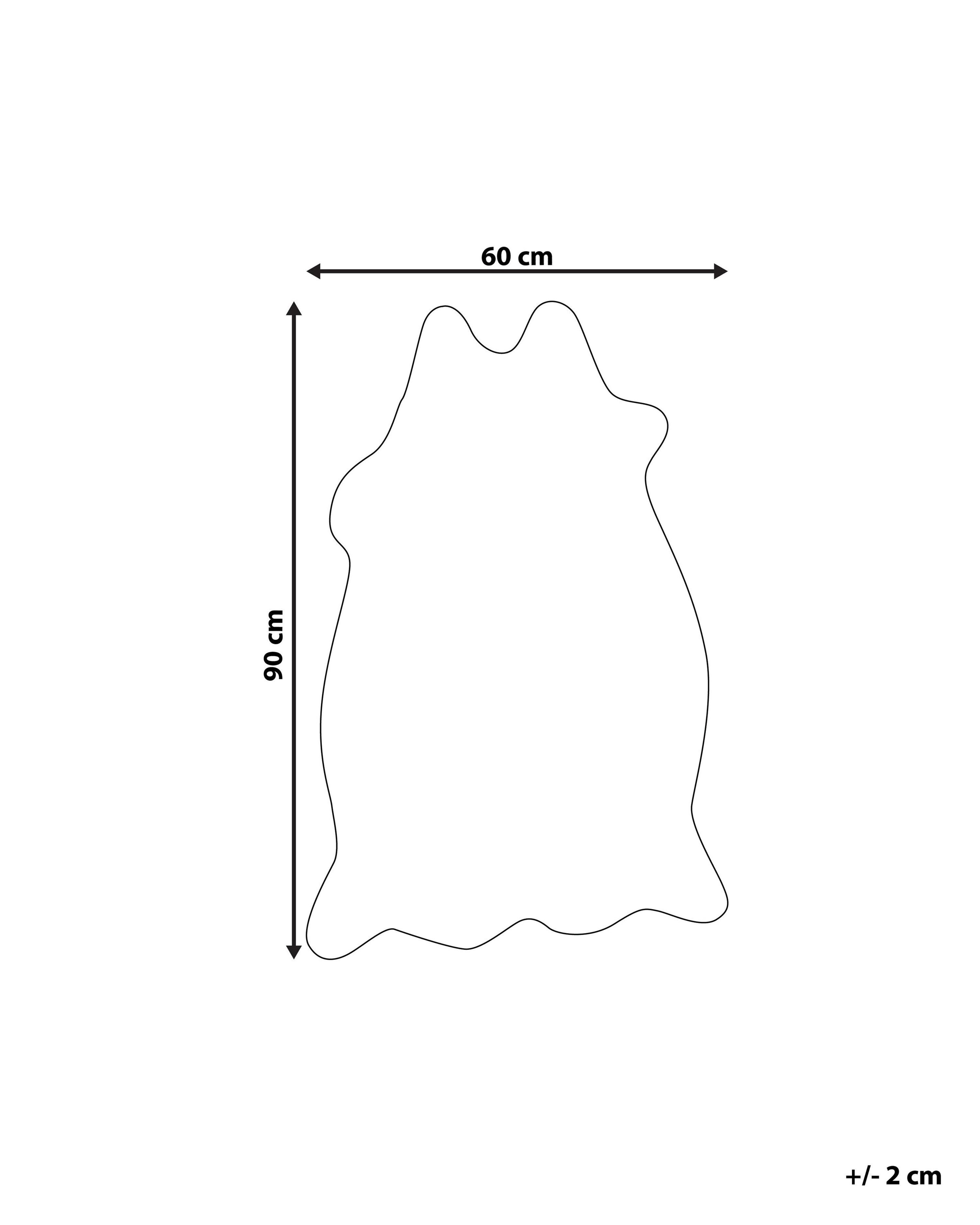Kunst koeienhuid NAMBUNG Bruin 60 x 90 cm