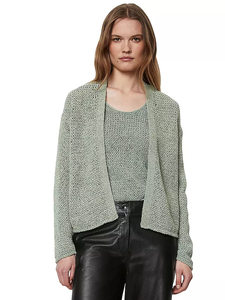 MARC O'POLO Strickjacke mint