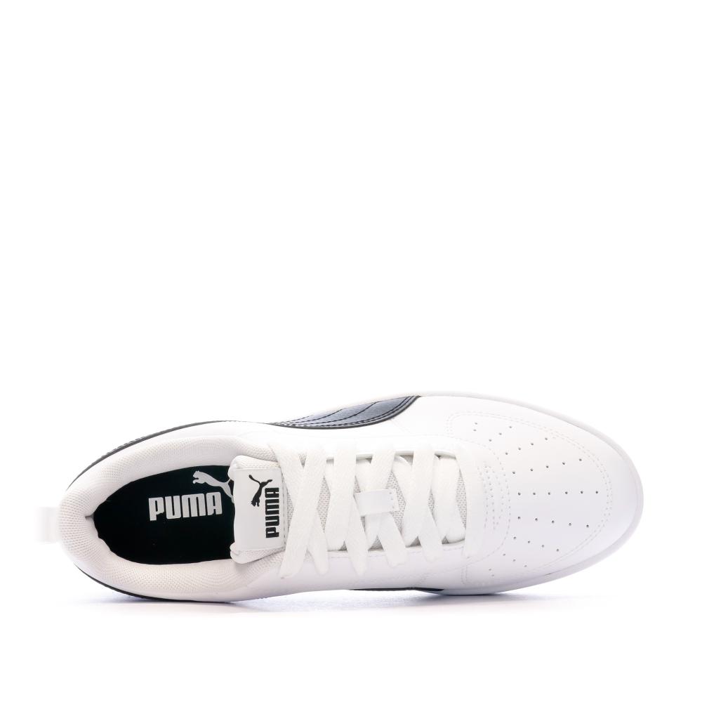 Puma Baskets Blanches/Noir Homme Puma Rickie