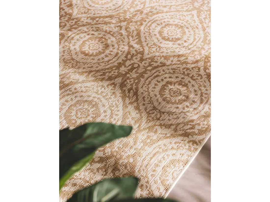 Tapis d'extérieur & intérieur Cleo Crème/Beige 80x150 cm