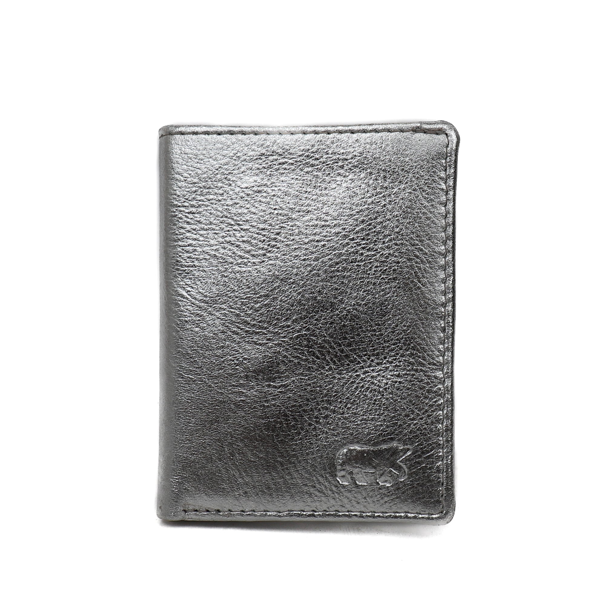 Pasjeshouder met briefgeldvak 'Cas' silver SILVER