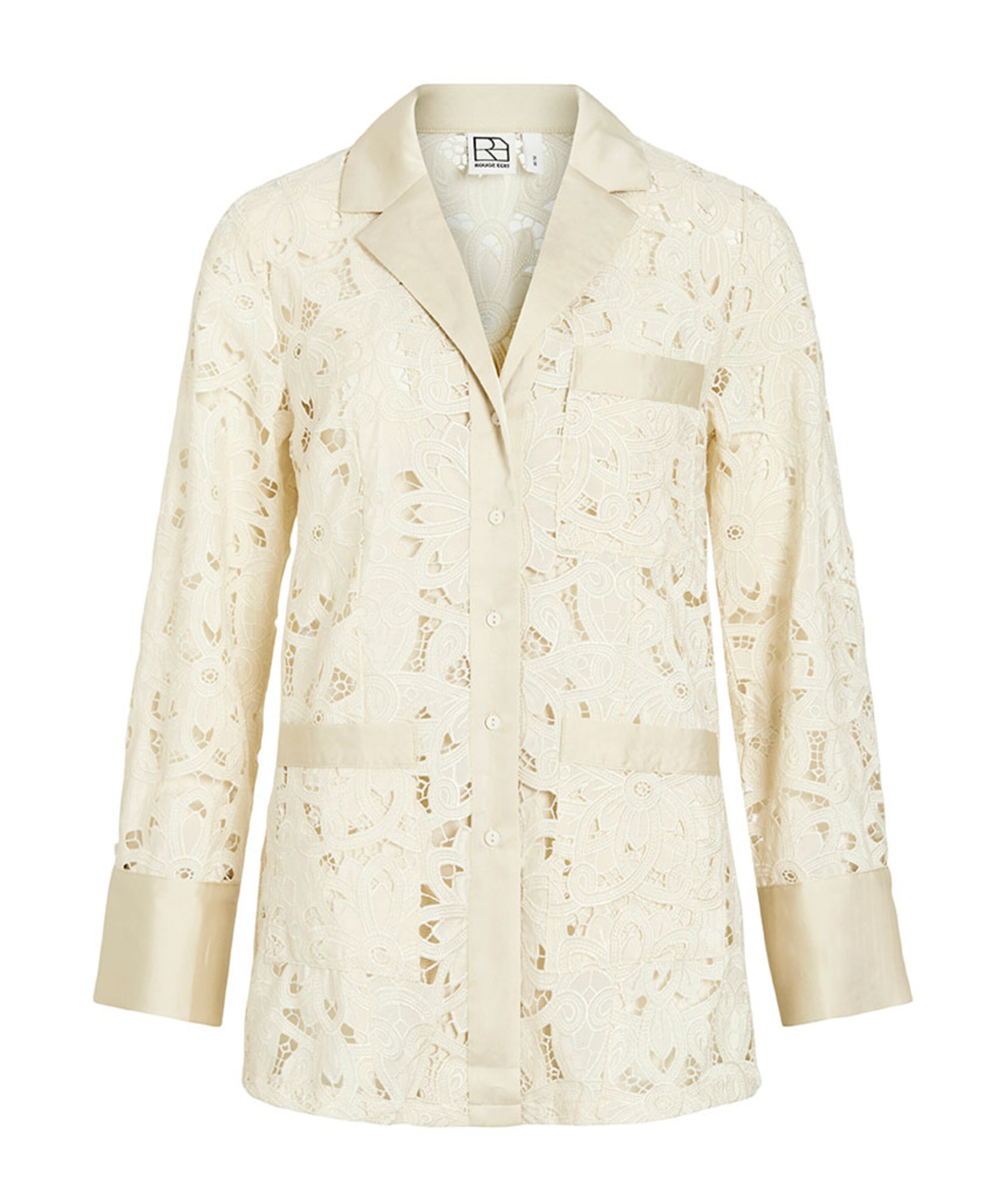 Rouge Edit Dames blouse beige