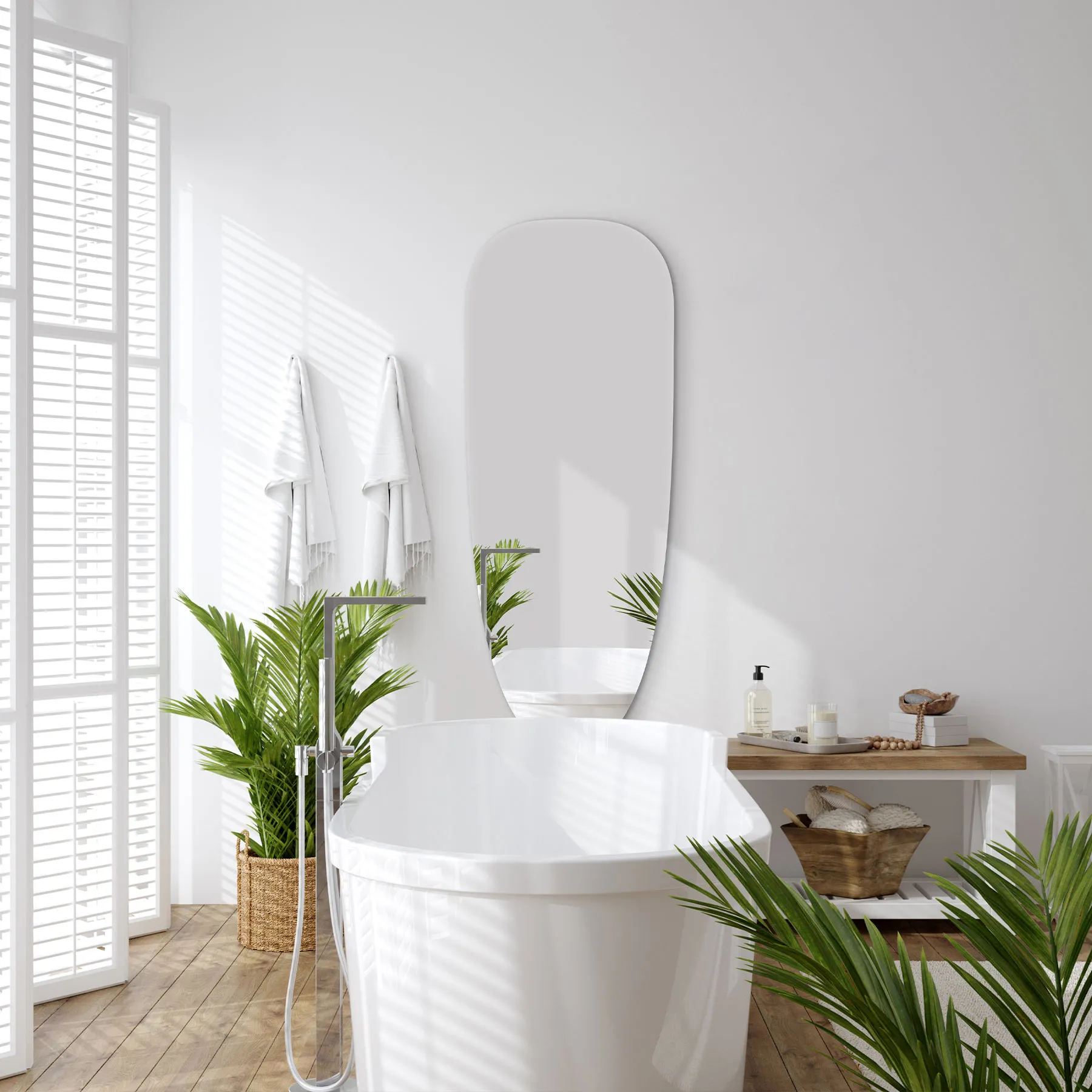 Incado Organisk Spejl - Oval