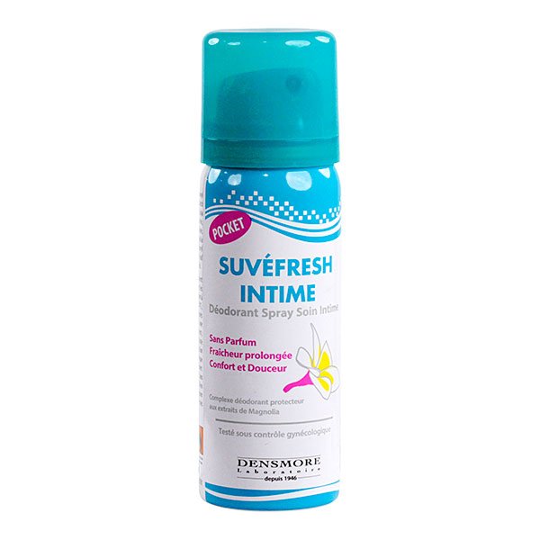 Suvéfresh intime déodorant spray non gras 50ml format pocket