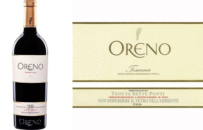 Tenuta Sette Ponti : Oreno 2019