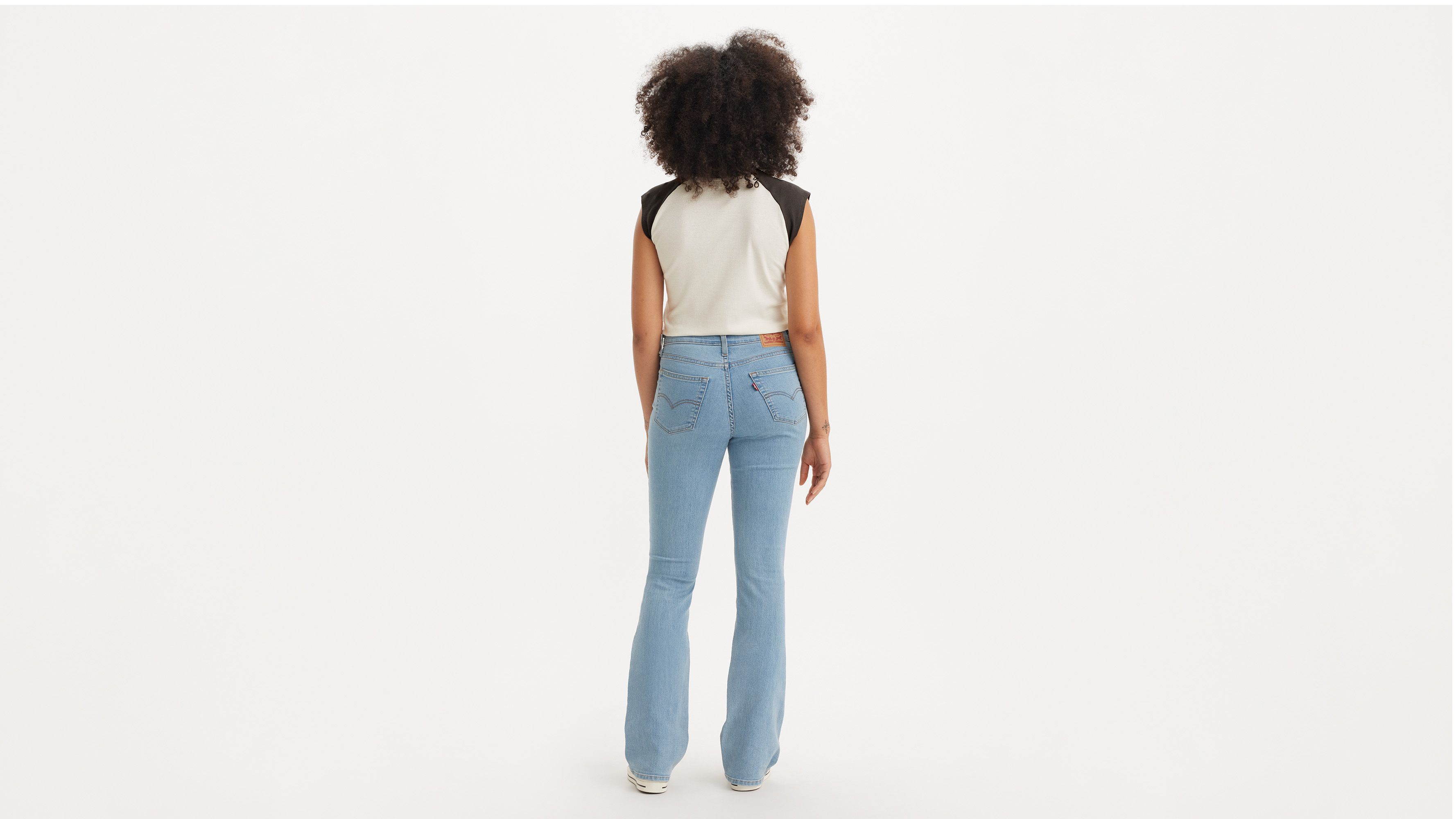 725™ High Rise Bootcut Jeans - Accent Of Azalea - Blue
