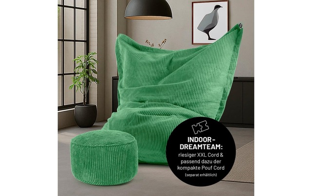 Lumaland Sitzsack »Cord 380 l«