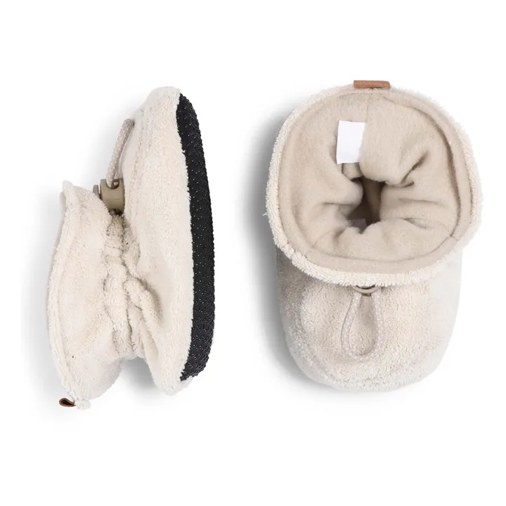Melton Chaussons Terry | Blanc cassé