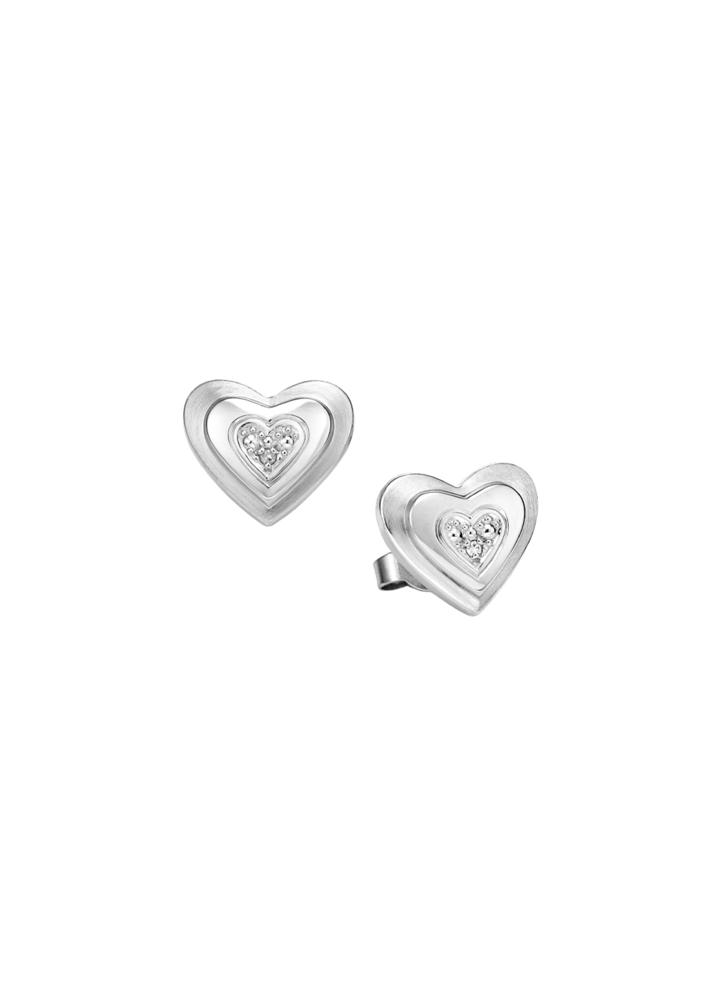 Ohrstecker mit Herz