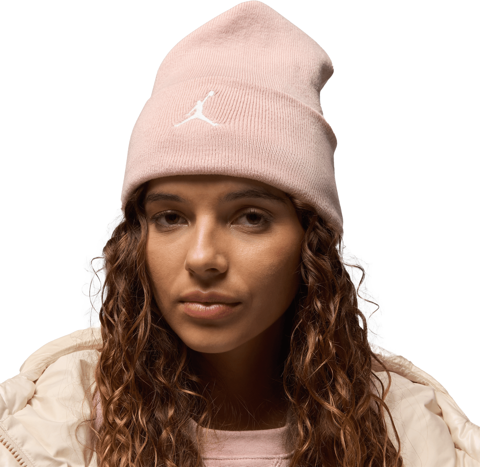Nike Peak Lined Beanie Pink F601