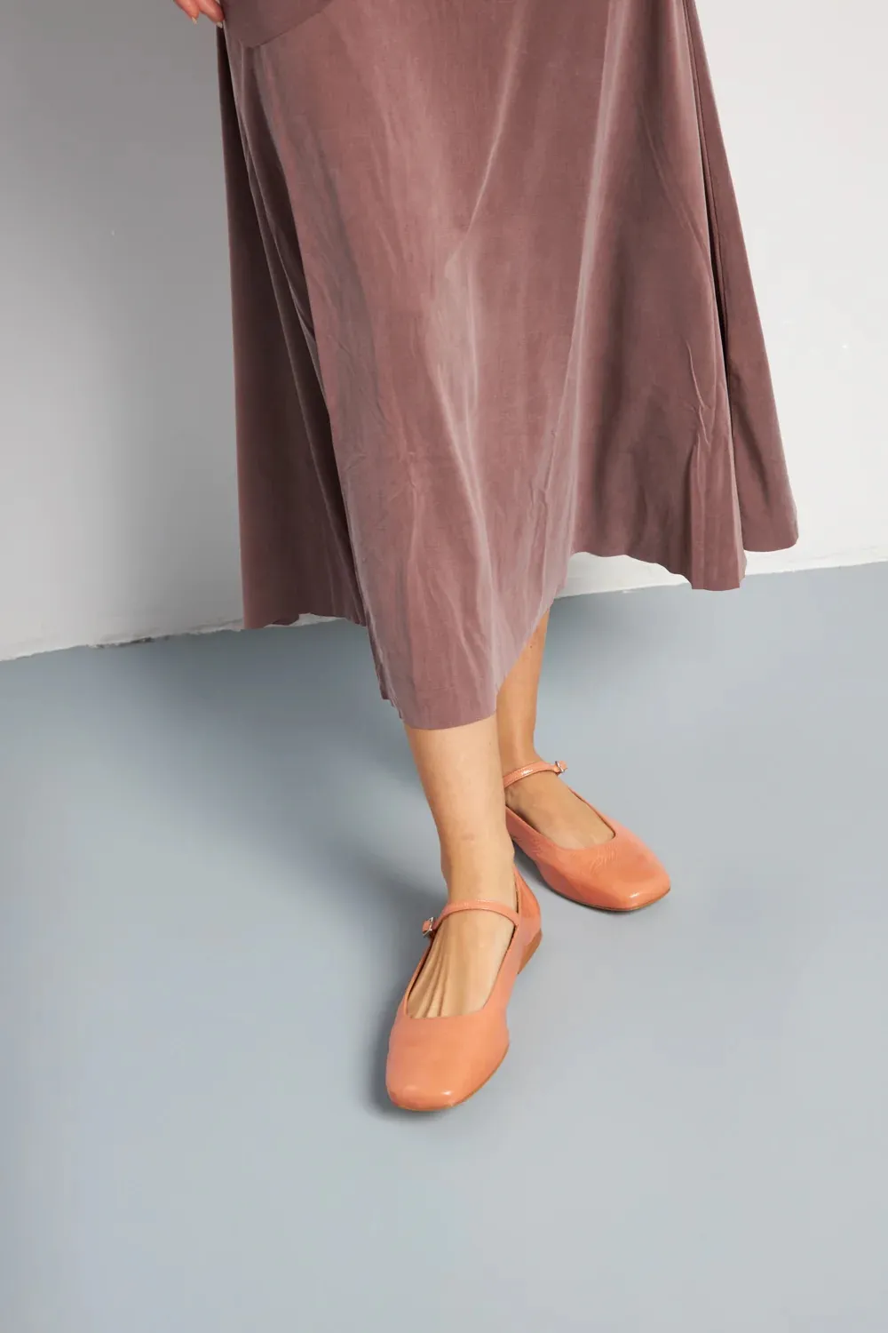 Ballerines Julieta Glossy Blush Augusta