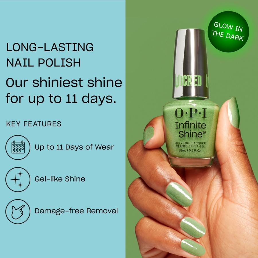 OPI x Wicked Holiday Collection Infinite Shine OPI'm Phosphorescent 15ml