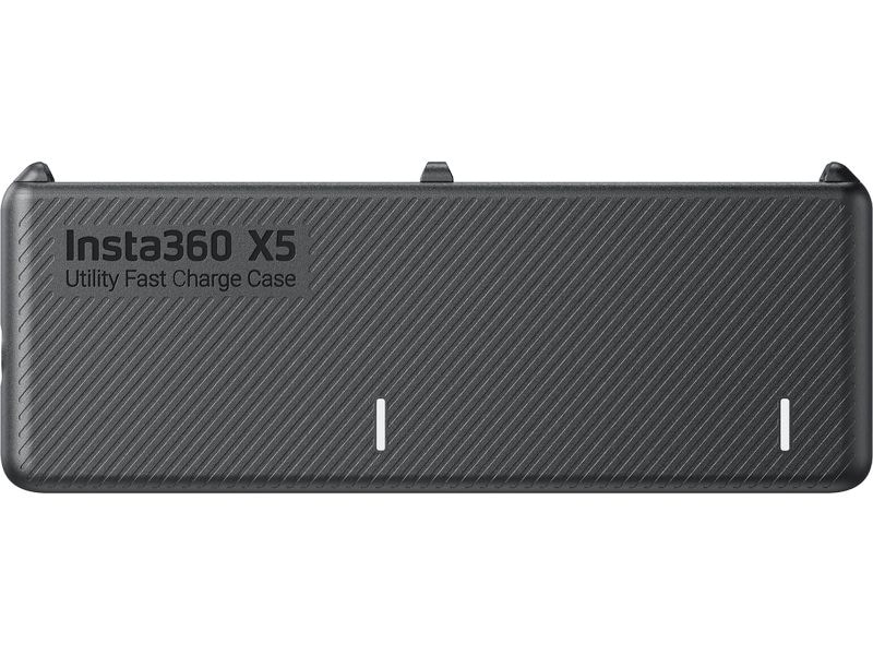 Insta360 X5 Utility Schnellladegehäuse Ladegerät für zwei Kamera-Akkus für unterwegs